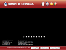 Tablet Screenshot of ferriera.it